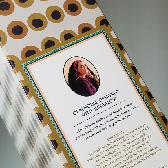 ❗Opalhouse Lemon Verbena Ceramic Rustic Orange Tan Reed Diffuser❗ - Picture 4 of 6